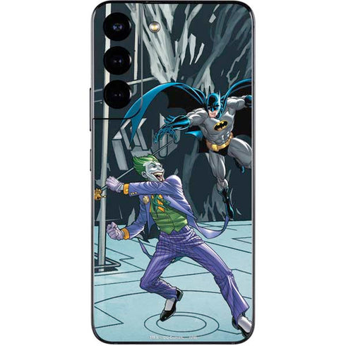 DC Comics The Joker vs Batman Art Galaxy S22 Skin